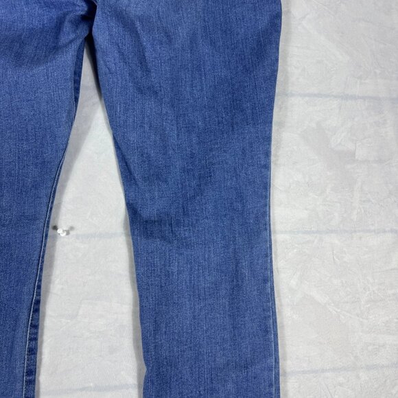 Levi's Signature Straight Jeans Womens Blue Faded Denim Mid Rise Size 18M 34x32‎ - Picture 6 of 16